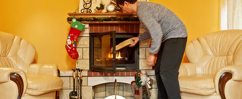 Gas to Wood-Burning Fireplace Conversion Services in Milford, Connecticut