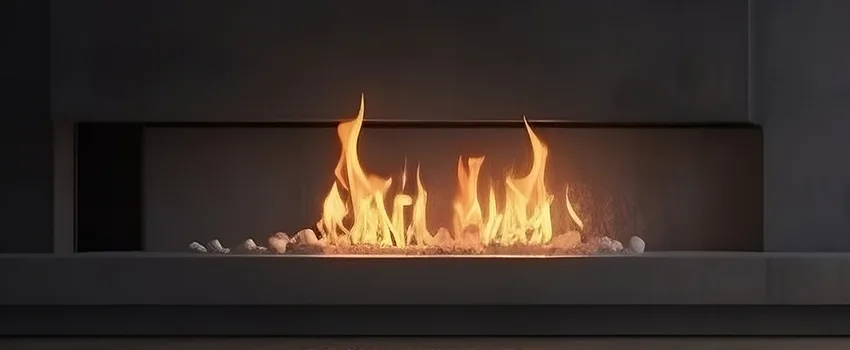 B-Vent Gas Fireplace Installation in Milford, CT
