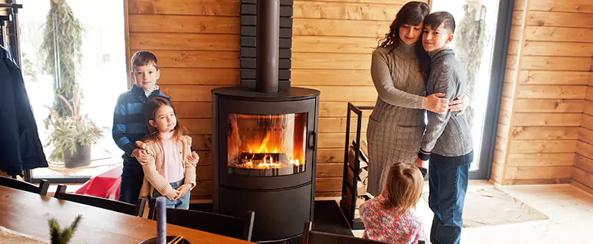Morso Cast Iron Fireplace Insert Installation in Milford, Connecticut