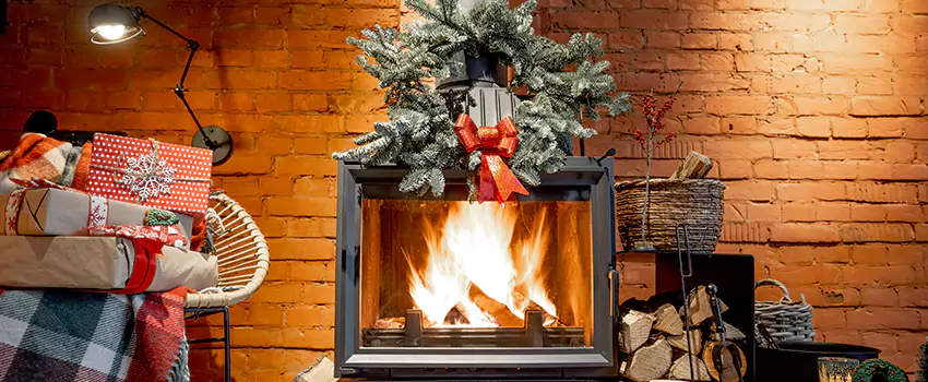 Travis Industries Linear Gas Fireplace Installation in Milford, Connecticut